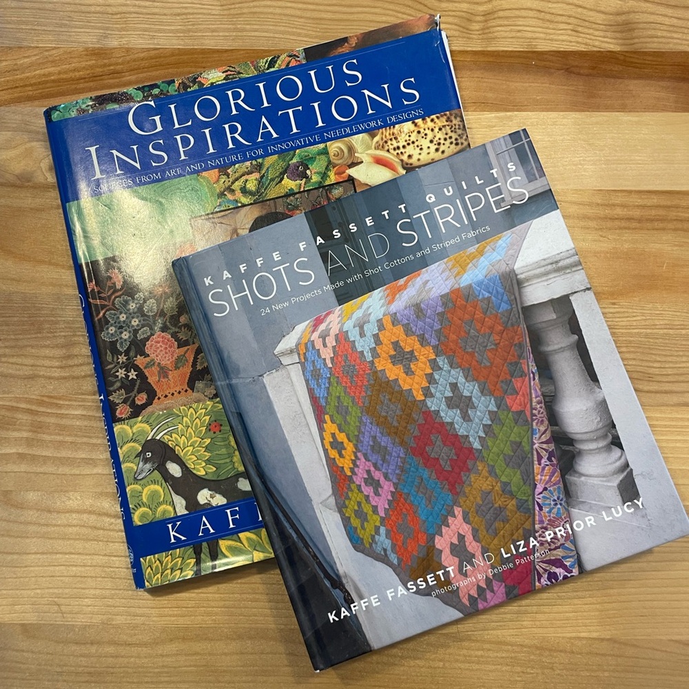 Glorious Inspirations by Kate Fassett and Shots and Stripes